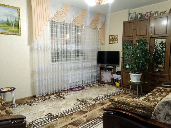 1-комнатная 44.6м2 3/6 эт.