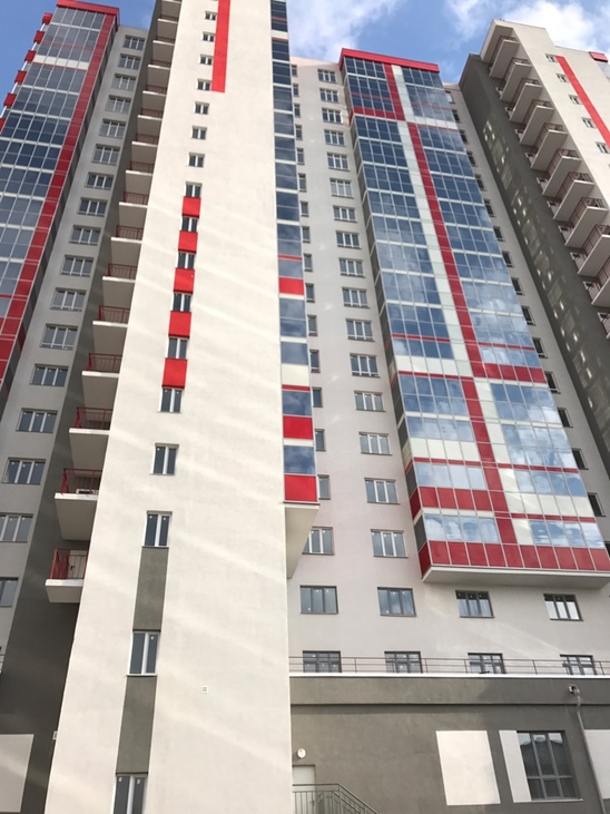 1-комнатная 54м2 12/19 эт.