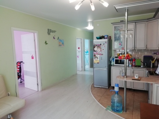 3-комнатная 90м2 9/9 эт.